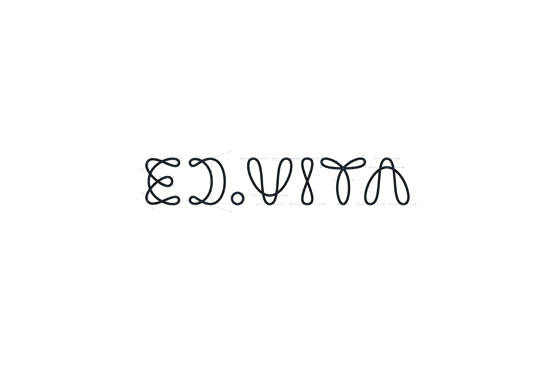 EDVITA logo in a clean, minimalist digital line style.